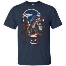 Load image into Gallery viewer, Denver Broncos Halloween Scream Team t shirt t shirt