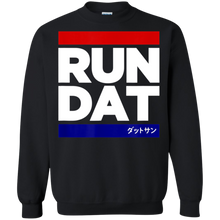 Load image into Gallery viewer, RUN DAT shirt for Datsun's DMC racer Sweatshirt