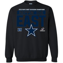 Load image into Gallery viewer, Dallas Cowboys Champions  2018 NFC East - Reppin the East shirt Sweatshirt