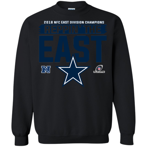 Dallas Cowboys Champions  2018 NFC East - Reppin the East shirt Sweatshirt