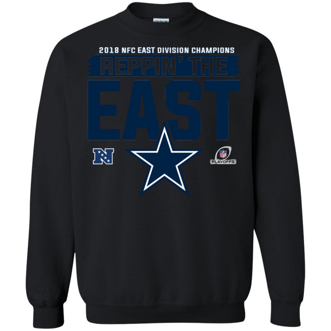 Dallas Cowboys Champions  2018 NFC East - Reppin the East shirt Sweatshirt