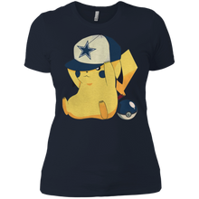 Load image into Gallery viewer, Dallas Cowboys Pikachu Pokemon t shirt Ladies' Boyfriend