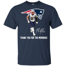 Load image into Gallery viewer, Rob Gronkowski Thank You For The Memories shirt t shirt