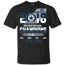 Load image into Gallery viewer, Dallas Cowboys 2018 NFC East Division Champions shirt t shirt