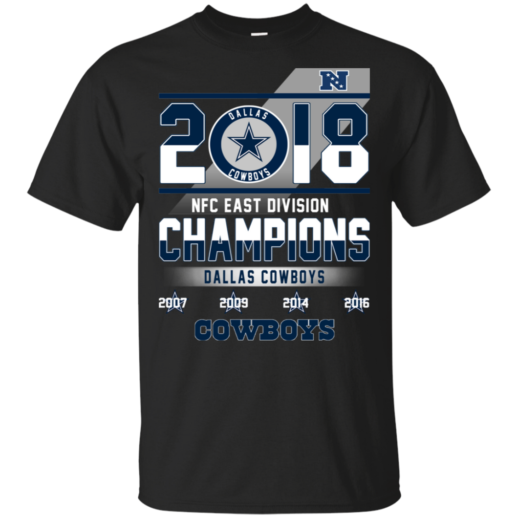 Dallas Cowboys 2018 NFC East Division Champions shirt t shirt