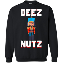 Load image into Gallery viewer, Deez Nuts Nutcracker Holiday Christmas Funny shirt Sweatshirt