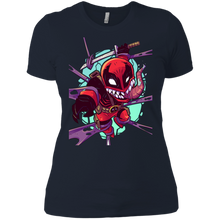Load image into Gallery viewer, Deadpool and Venom Funny Shirt Ladies' Boyfriend