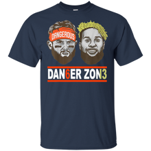 Load image into Gallery viewer, Danger 6 Zone 13 Funny Football Dangerous t shirt