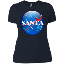 Load image into Gallery viewer, Santa Xmas Shirt, Astronomers NASA Festive Christmas Ladies' Boyfriend
