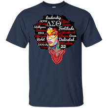 Load image into Gallery viewer, Delta DST Sorority Natural Hair Diva Sigma Theta Paraphernal t shirt