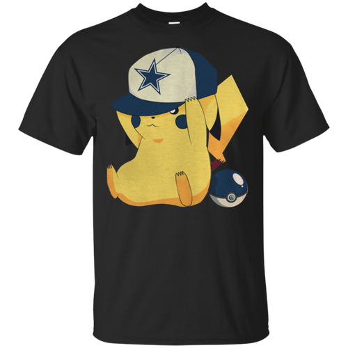 Dallas Cowboys Pikachu Pokemon t shirt t shirt