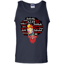 Load image into Gallery viewer, Delta DST Sorority Natural Hair Diva Sigma Theta Paraphernal Tank Top