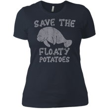 Load image into Gallery viewer, Save the Floaty Potatoes shirt Ladies' Boyfriend