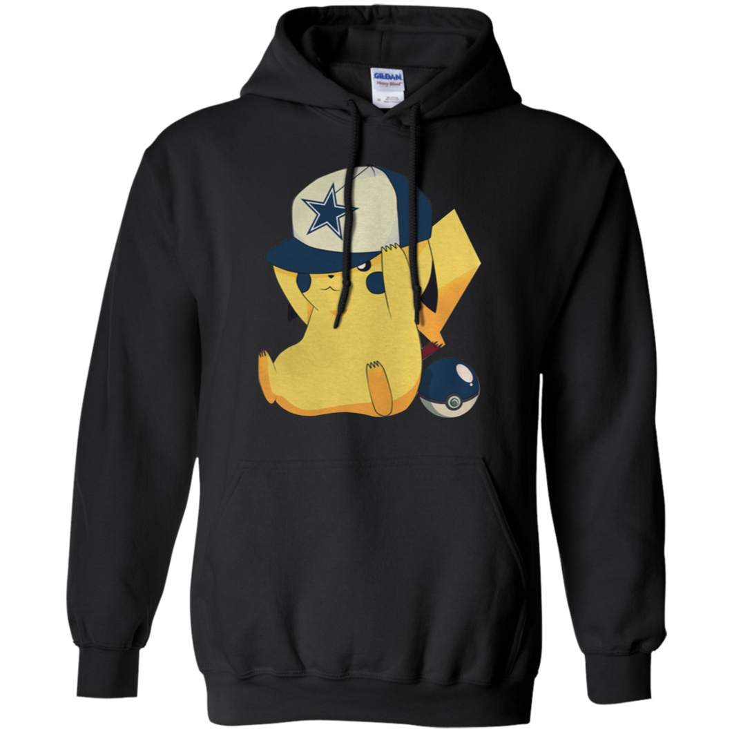 Dallas Cowboys Pikachu Pokemon t shirt Hoodie