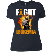 Load image into Gallery viewer, Roman Reigns Fight leukemia Awareness shirt Ladies' Boyfriend