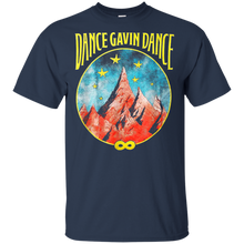 Load image into Gallery viewer, Dance Gavin Dance Mountain Stars t shirt