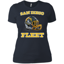 Load image into Gallery viewer, San Diego Football Fleet Shirt Ladies' Boyfriend