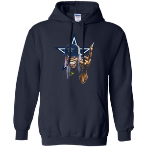 Dallas Cowboys Iron Maiden Football shirt Hoodie