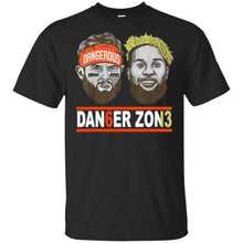 Load image into Gallery viewer, Danger Zone Odell Beckham Baker Mayfield Cleveland Browns Football Cotton T Shirt