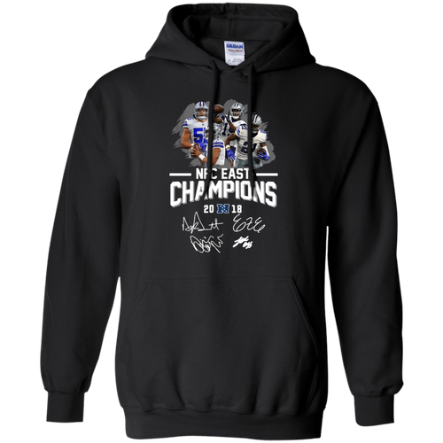 Dallas Cowboys Champions NFC East Division 2018 Football shirt Hoodie