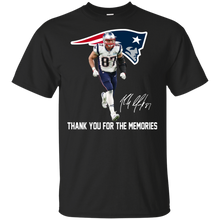 Load image into Gallery viewer, Rob Gronkowski Thank You For The Memories shirt t shirt