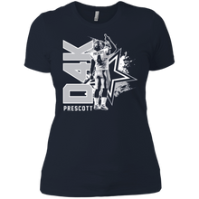 Load image into Gallery viewer, Dak Prescott 4 Dallas Cowboys t shirt Ladies&#39; Boyfriend