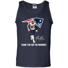 Load image into Gallery viewer, Rob Gronkowski Thank You For The Memories shirt Tank Top