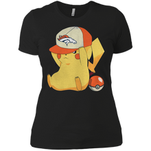 Load image into Gallery viewer, Denver Broncos Pikachu Pokemon t shirt Ladies' Boyfriend