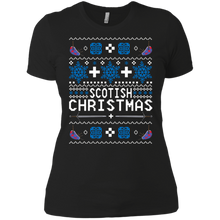 Load image into Gallery viewer, Scotland Christmas Shirt Proud Scotish Xmas Ladies' Boyfriend