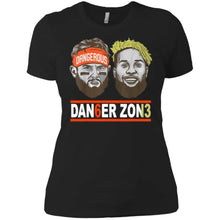 Load image into Gallery viewer, Danger Zone Odell Beckham Baker Mayfield Cleveland Browns Football Ladies' Boyfriend t Shirt