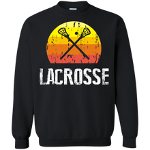 Load image into Gallery viewer, Retro Style Lacrosse Silhouette Sweatshirt