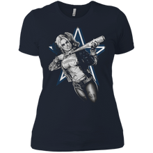 Load image into Gallery viewer, Dallas Cowboys Harley Quinn t shirt Ladies' Boyfriend
