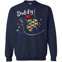 Load image into Gallery viewer, Daddy Elephant Autism Awareness Daddy Autism Sweatshirt