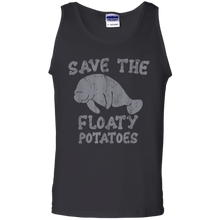Load image into Gallery viewer, Save the Floaty Potatoes shirt Tank Top