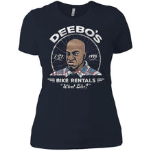 Load image into Gallery viewer, Deebo's Bike Rentals Ladies' Boyfriend t Shirt