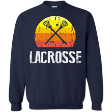 Load image into Gallery viewer, Retro Style Lacrosse Silhouette Sweatshirt
