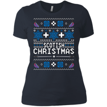 Load image into Gallery viewer, Scotland Christmas Shirt Proud Scotish Xmas Ladies' Boyfriend