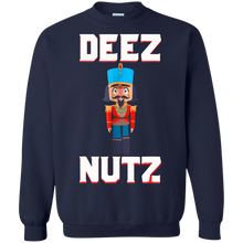 Load image into Gallery viewer, Deez Nuts Nutcracker Holiday Christmas Funny shirt Sweatshirt