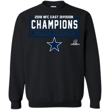 Load image into Gallery viewer, Dallas Cowboys Champions NFC East Division 2018 shirt Sweatshirt