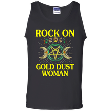 Load image into Gallery viewer, Rock On Gold Dust Woman shirt Tank Top