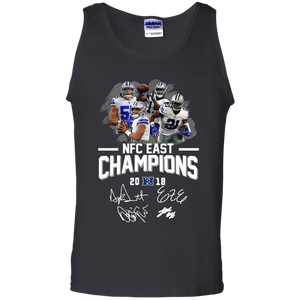 Dallas Cowboys Champions NFC East Division 2018 Football shirt Tank Top