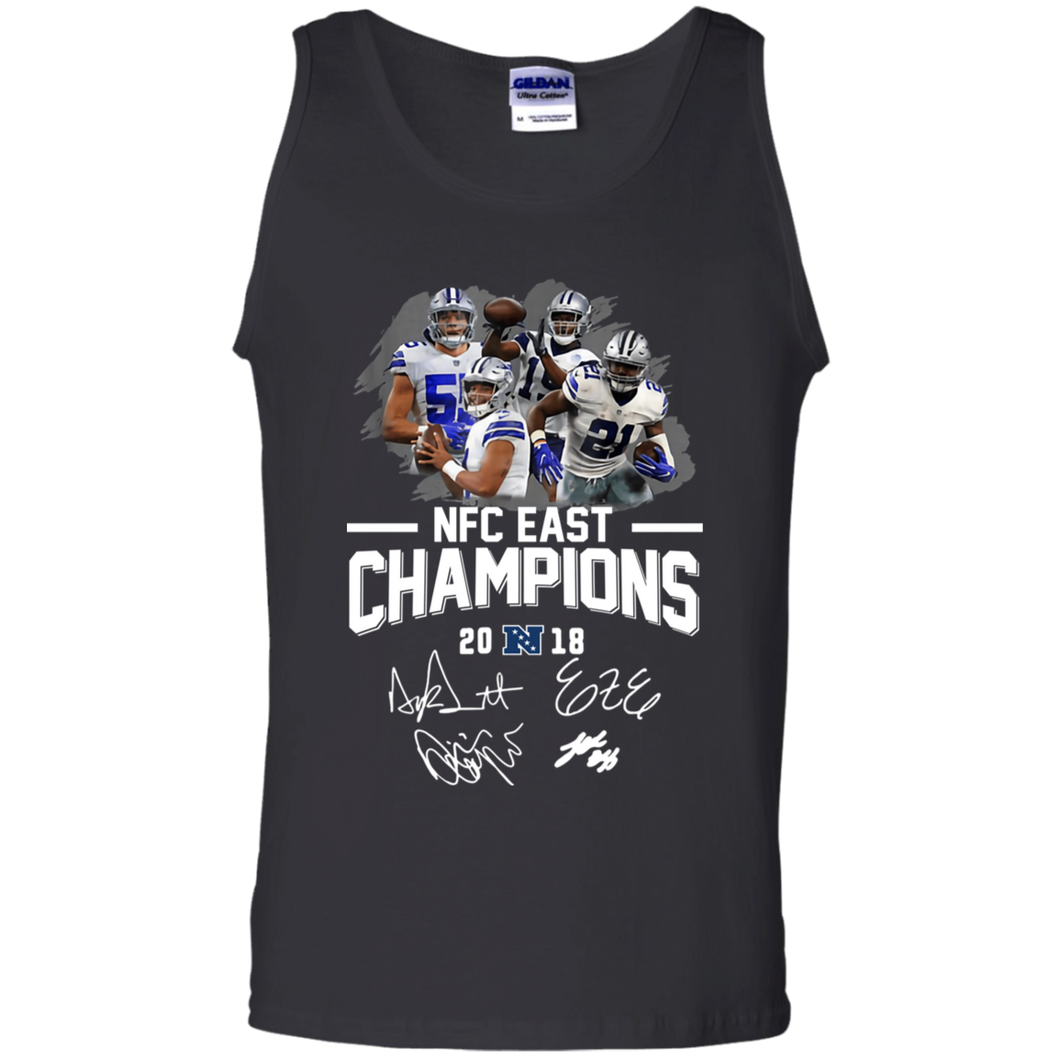 Dallas Cowboys Champions NFC East Division 2018 Football shirt Tank Top