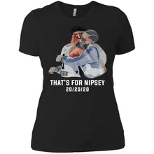 Load image into Gallery viewer, Russell Westbrook That's for Nipsey 202020 shirt Ladies' Boyfriend t Shirt