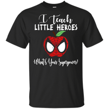 Load image into Gallery viewer, Deadpool apple I teach little heroes shirt t shirt