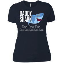 Load image into Gallery viewer, Daddy Shark Baby Mommy Daddy Matching Family Shark Ladies&#39; Boyfriend