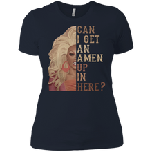 Load image into Gallery viewer, RuPaul Andre Charles Can I Get An Amen Up In Here shirt Ladies' Boyfriend