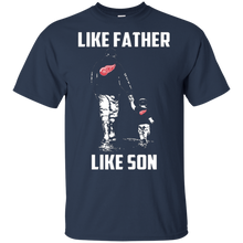 Load image into Gallery viewer, Detroit Red Wings Like Father Like Son t shirt t shirt