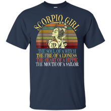 Load image into Gallery viewer, Scorpio Girl Zodiac Shirt October November t shirt