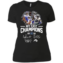 Load image into Gallery viewer, Dallas Cowboys Champions NFC East Division 2018 Football shirt Ladies' Boyfriend