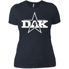 Load image into Gallery viewer, Dallas Cowboys shirt Dak Prescott Jersey t shirt Ladies' Boyfriend
